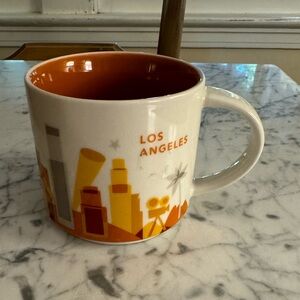 Starbucks you are here collection Los Angeles mug. New